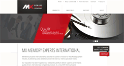 Desktop Screenshot of memoryexpertsinc.com